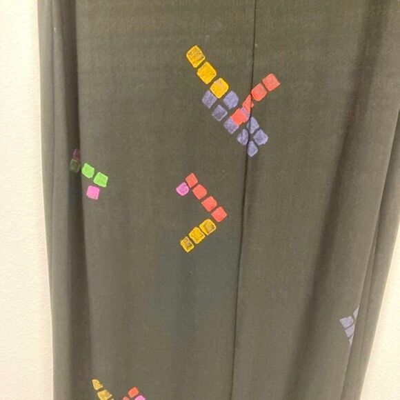 JG’s Mad Lab maxi dress w/ bright geometric artistic accents runs big💐 - Picture 6 of 12